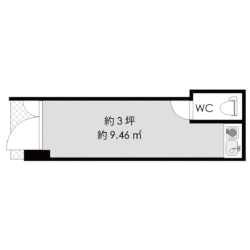 スモールオフィスの他、ネイルサロン、まつ毛エクステ、などの店舗におすすめです。間取