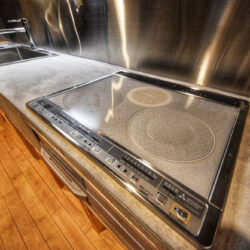 システムキッチンIH3口キッチン